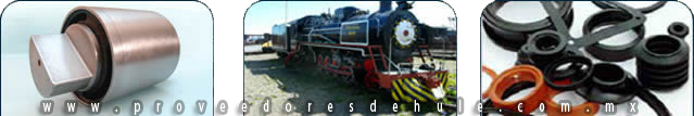 industria ferroviaria PROVEEDORES DE HULE